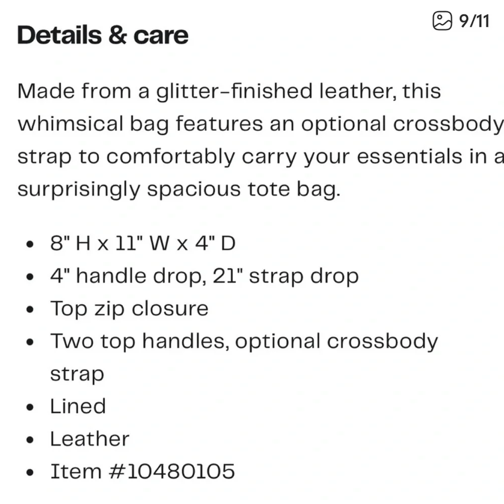 Kate Spade glimmer leather satchel - Picture 9 of 11